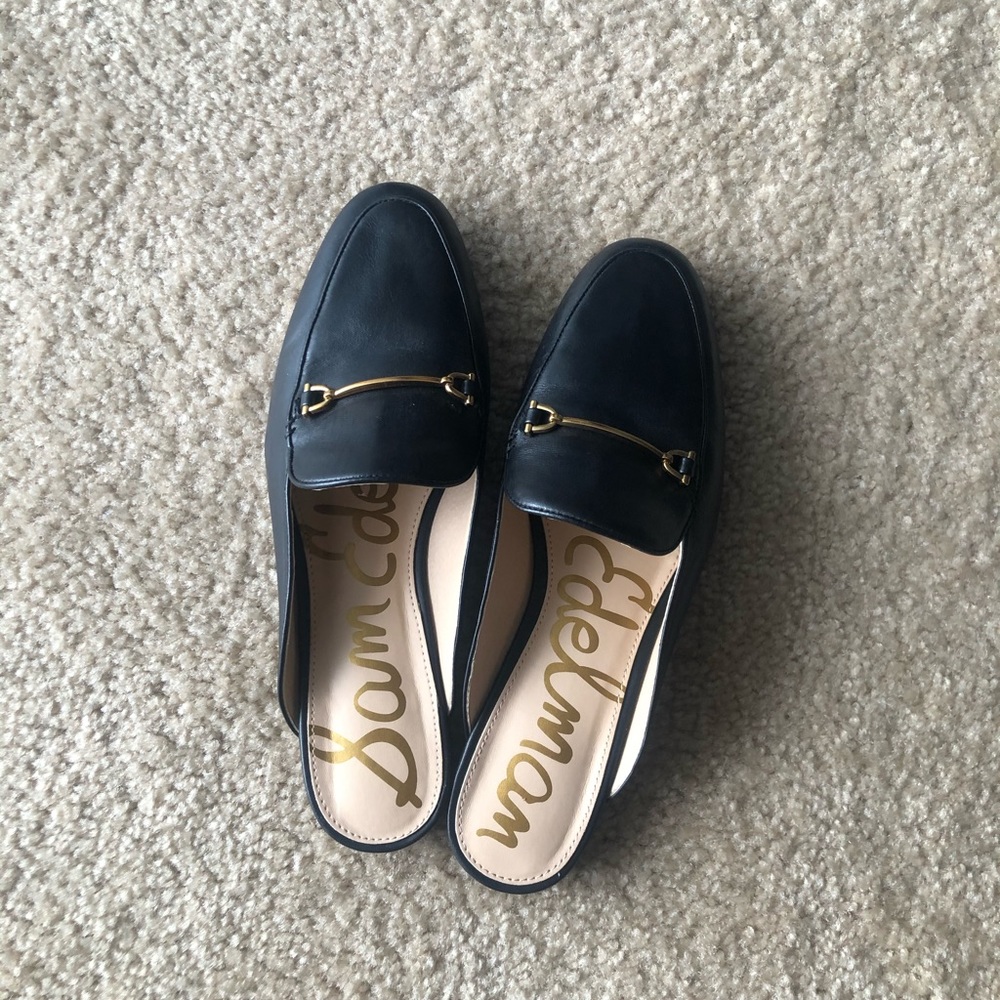 Sam Edelman black mules